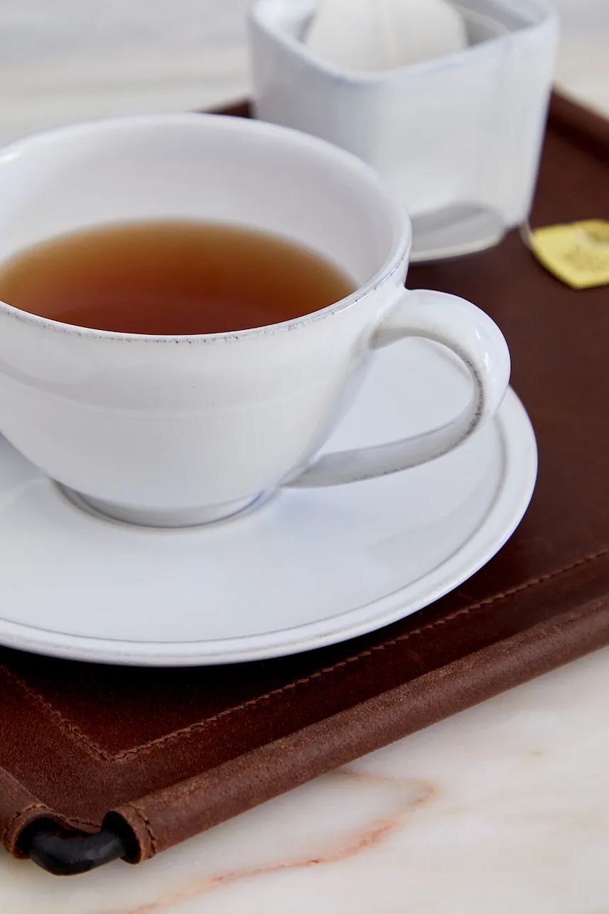 Costa Nova tác pro servírování z přírodní kůže 30,6 x 25,8 cm