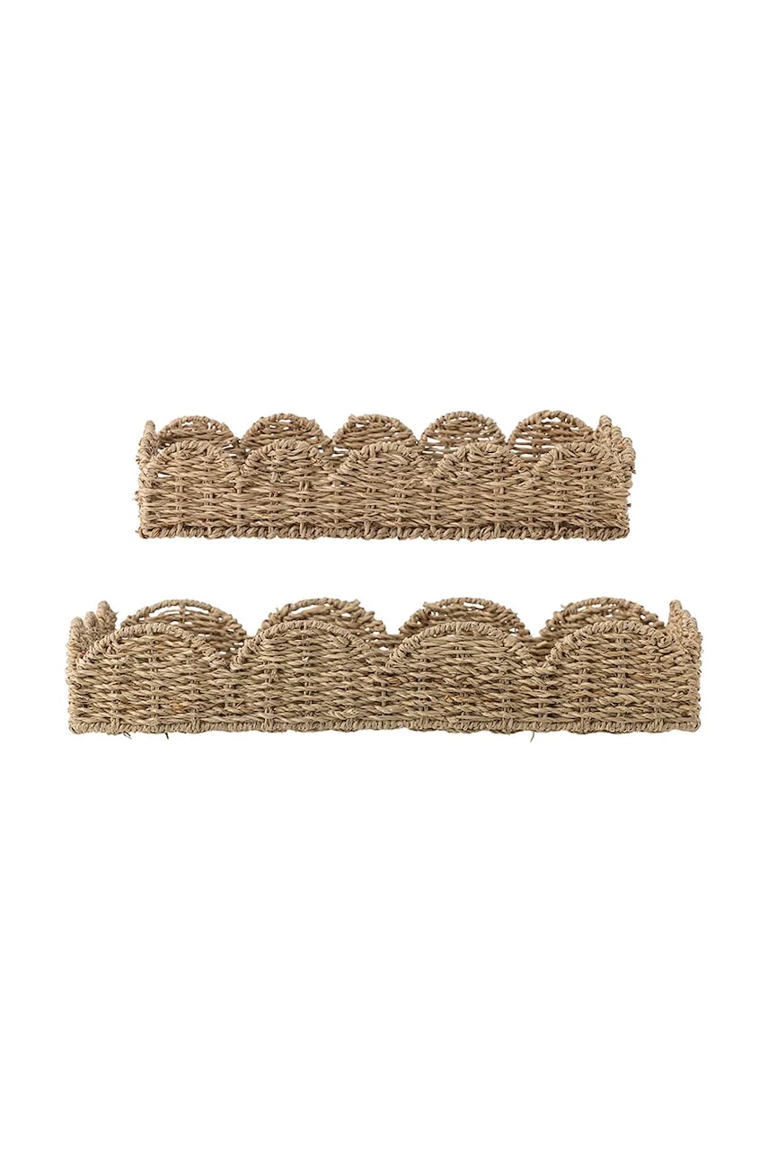 Σετ διακοσμητικών δίσκων Bloomingville Brea 2-pack