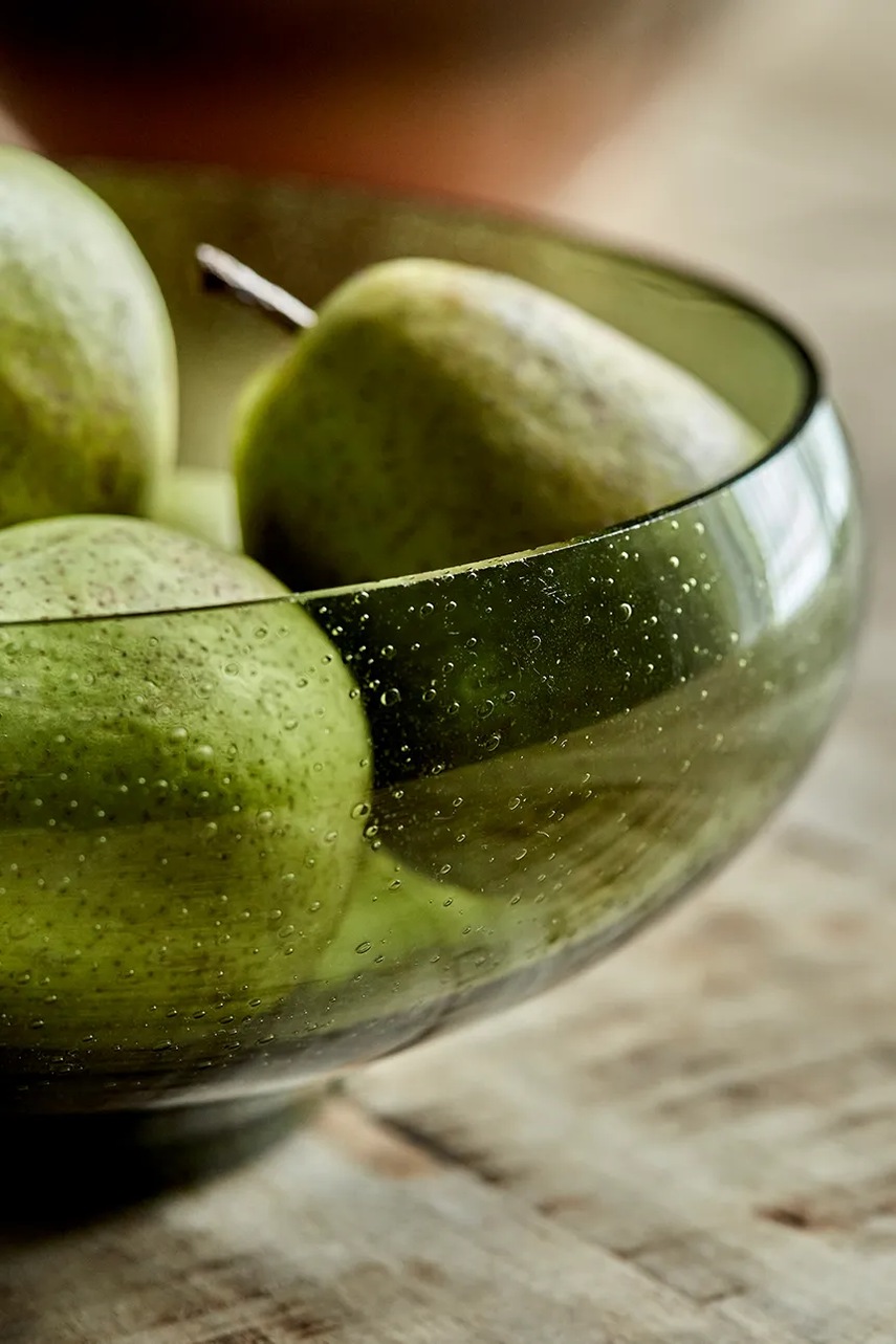 House Doctor μπολ για φρούτα από χρωματισμένο γυαλί 10 x 24,5 cm φωτογραφία