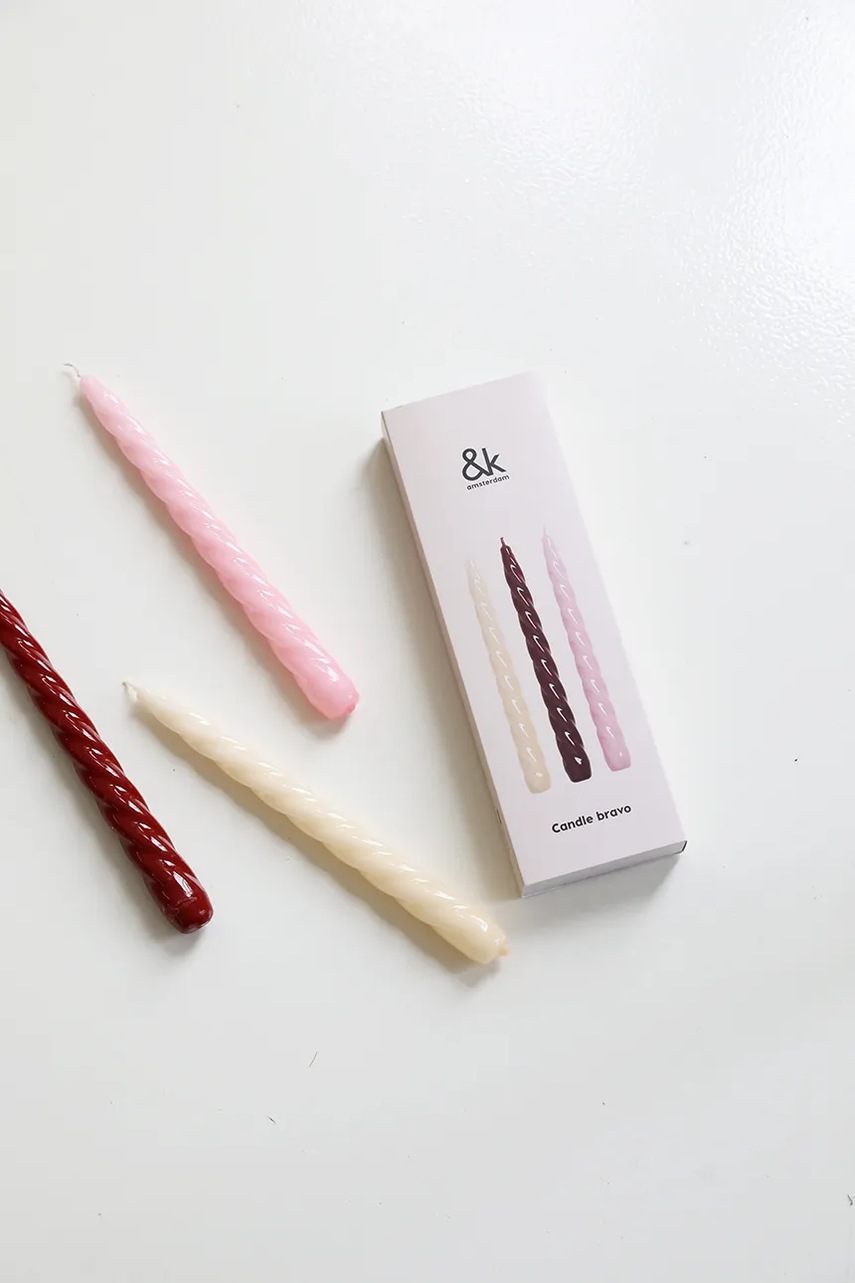 Σετ κεριών &k amsterdam alpha reds set 3-pack φωτογραφία