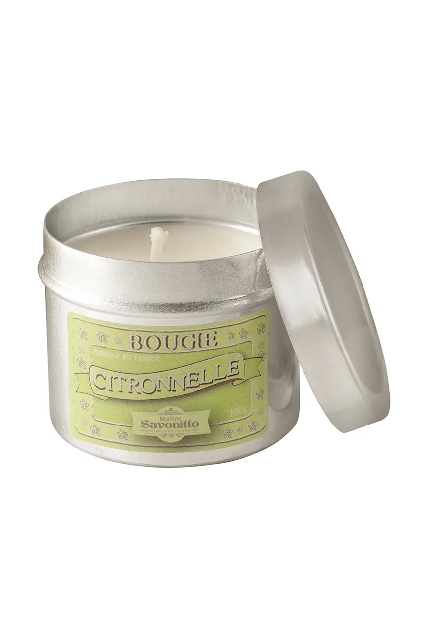 Maitre Savonitto lumânare parfumată de soia Lemongrass 100 g Maitre Savonitto lumânare parfumată de soia Lemongrass 100 g