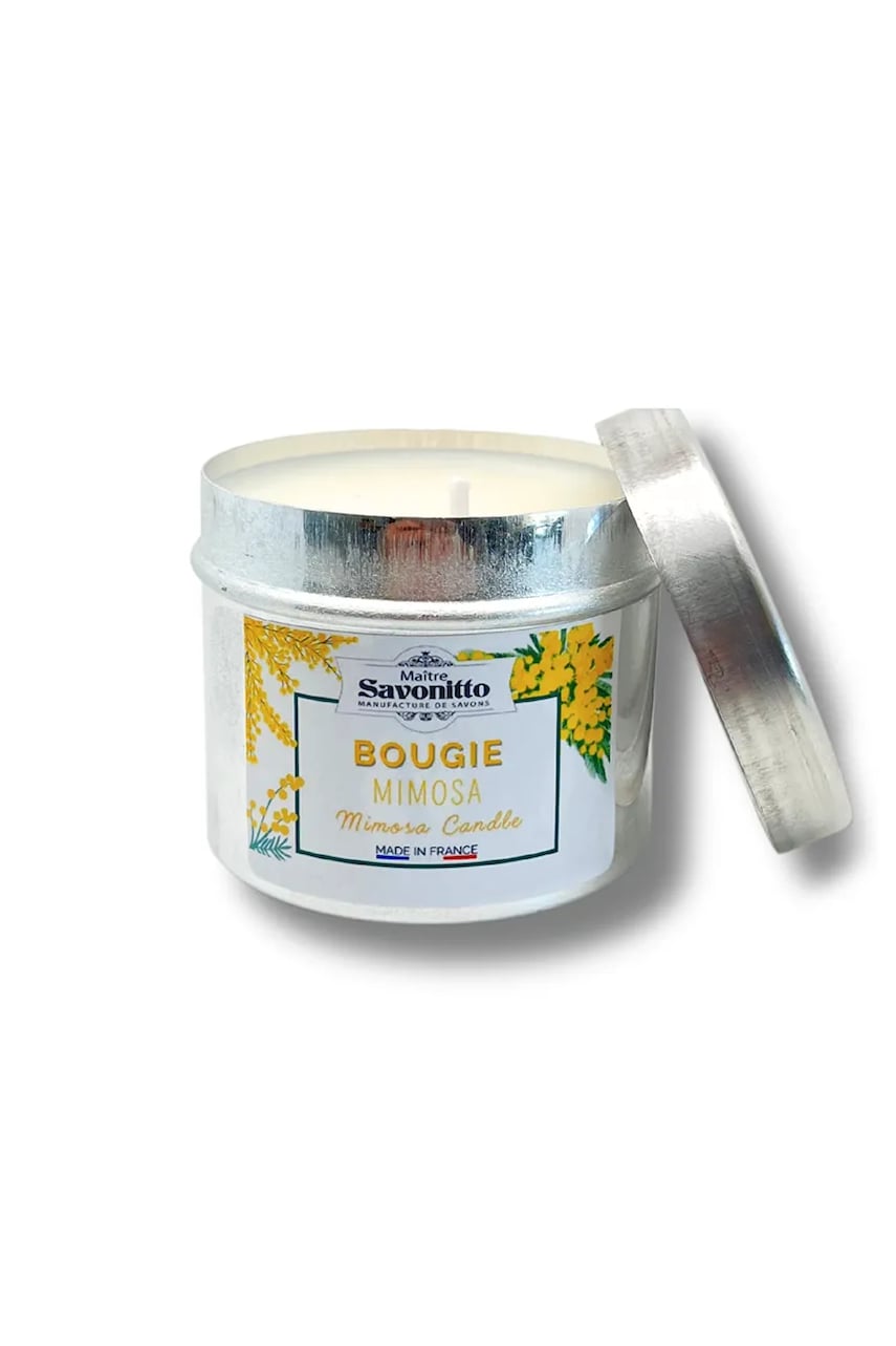 Maitre Savonitto lumânare parfumată de soia Mimosa 100 g Maitre Savonitto lumânare parfumată de soia Mimosa 100 g