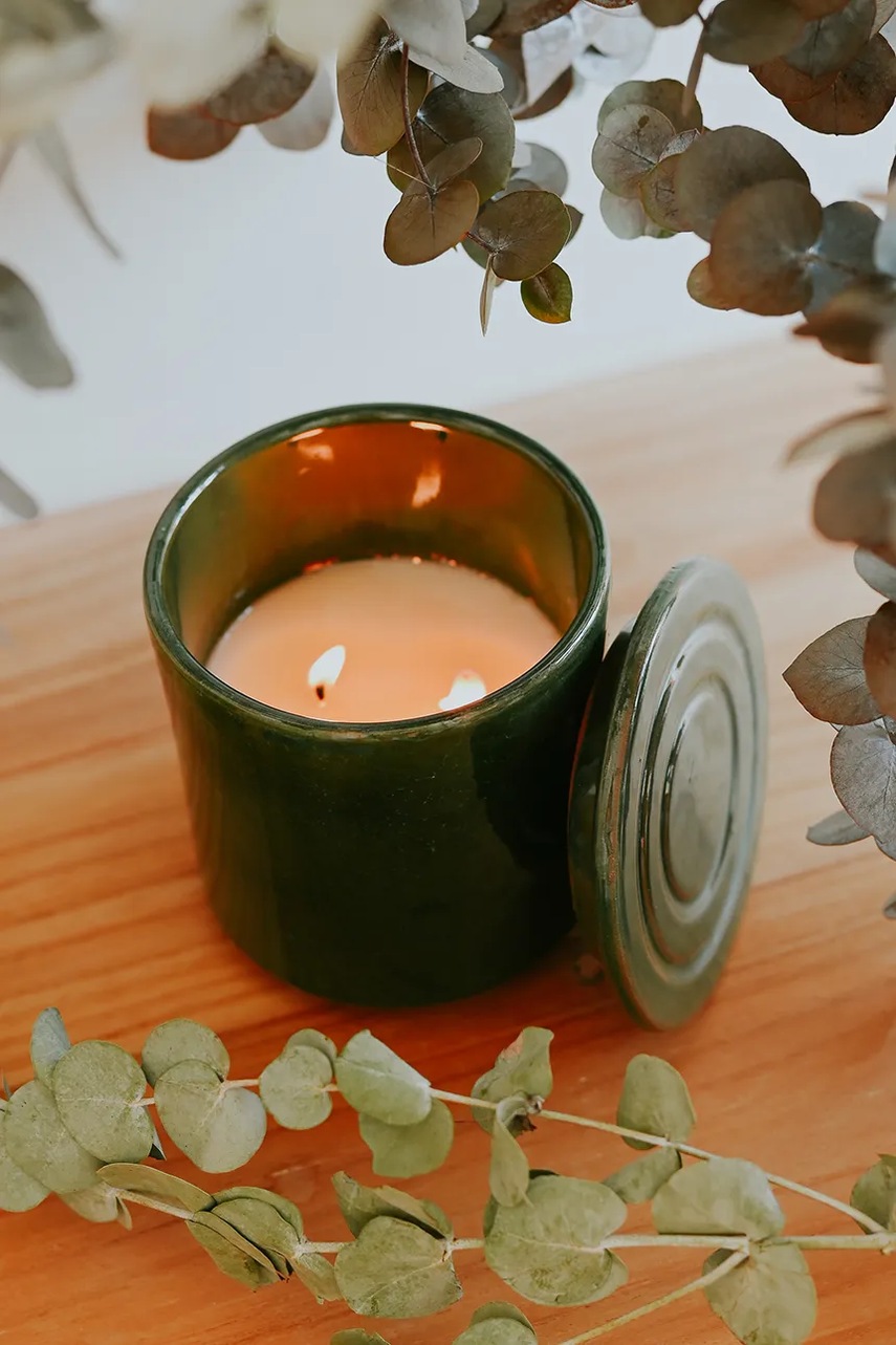 Αρωματικό κερί σόγιας Aqui d'Aia Tuberose 220g χρώμα: πολύχρωμο φωτογραφία