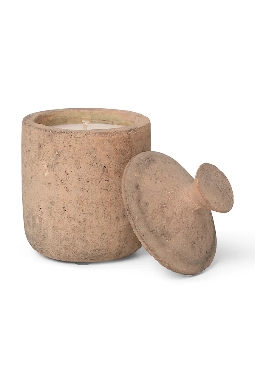 Vonná sójová svíčka ferm LIVING Ura Pale Sienna