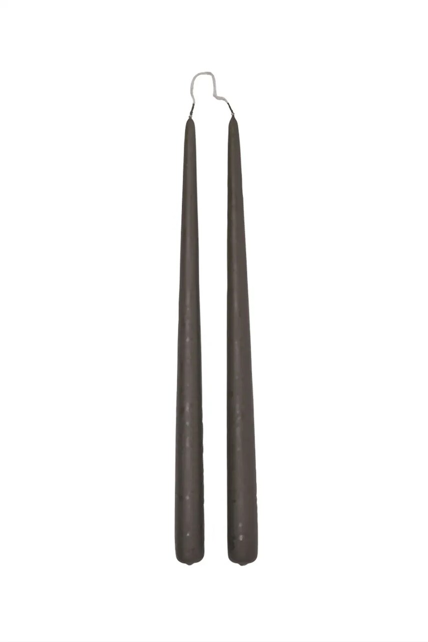 OYOY set de lumânări Fukai Candles L 2-pack culoarea maro