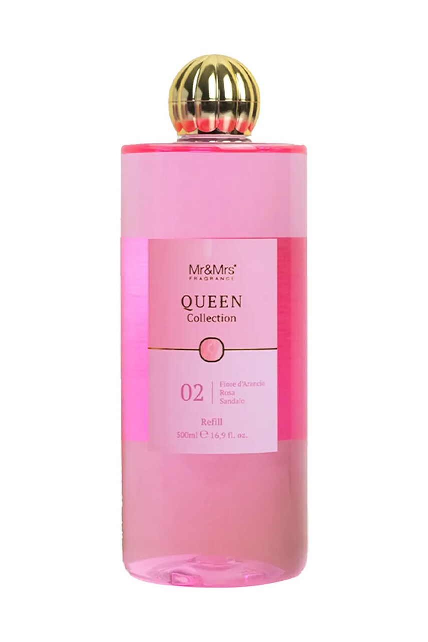 Рефил для диффузора Mr & Mrs Fragrance Queen 02, 500 ml Рефил для диффузора Mr & Mrs Fragrance Queen 02, 500 ml