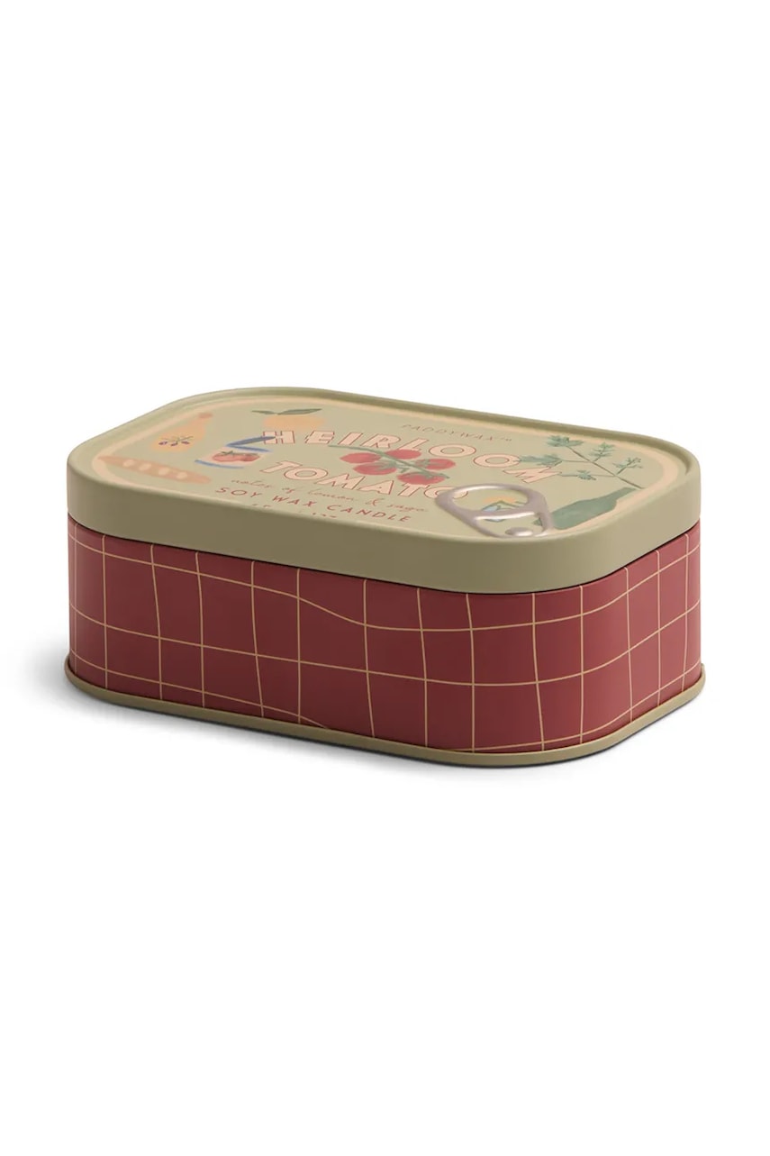 Paddywax lumânare parfumată de soia Tomato Print 127 g