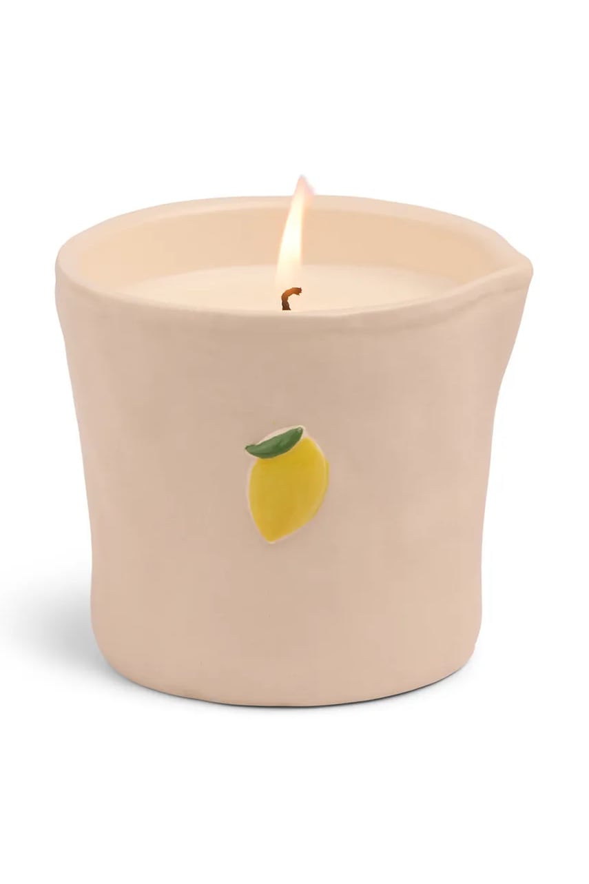 Ароматическая соевая свеча Paddywax Lemon Embossed 226 g Ароматическая соевая свеча Paddywax Lemon Embossed 226 g