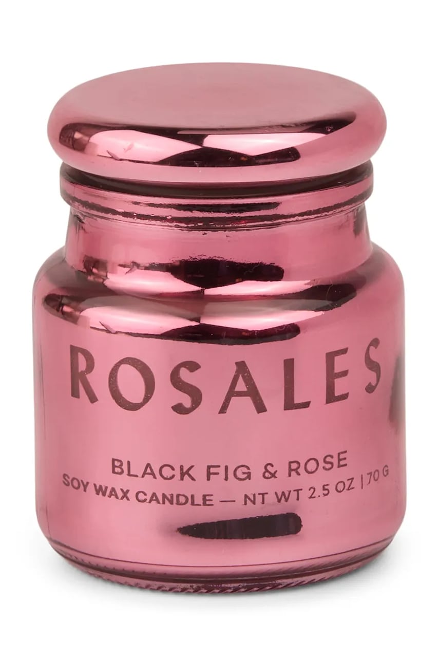 Paddywax lumânare parfumată de soia Saffron Rose 71 g culoarea roz