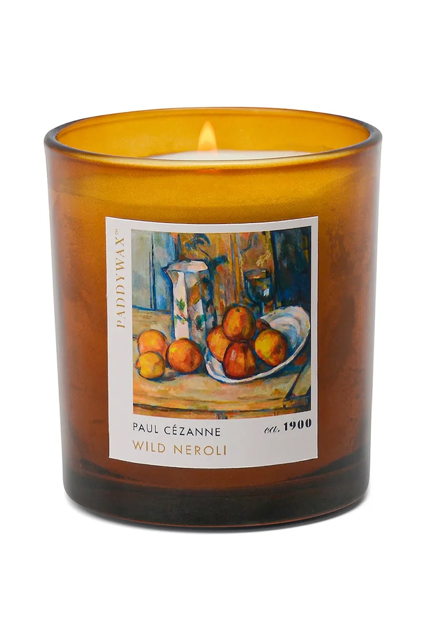 Paddywax lumânare parfumată de soia Impressionist, Cezanne 'Still Life with Milk Jug & Fruit' 170 g culoarea maro Paddywax lumânare parfumată de soia Impressionist, Cezanne 'Still Life with Milk Jug & Fruit' 170 g culoarea maro