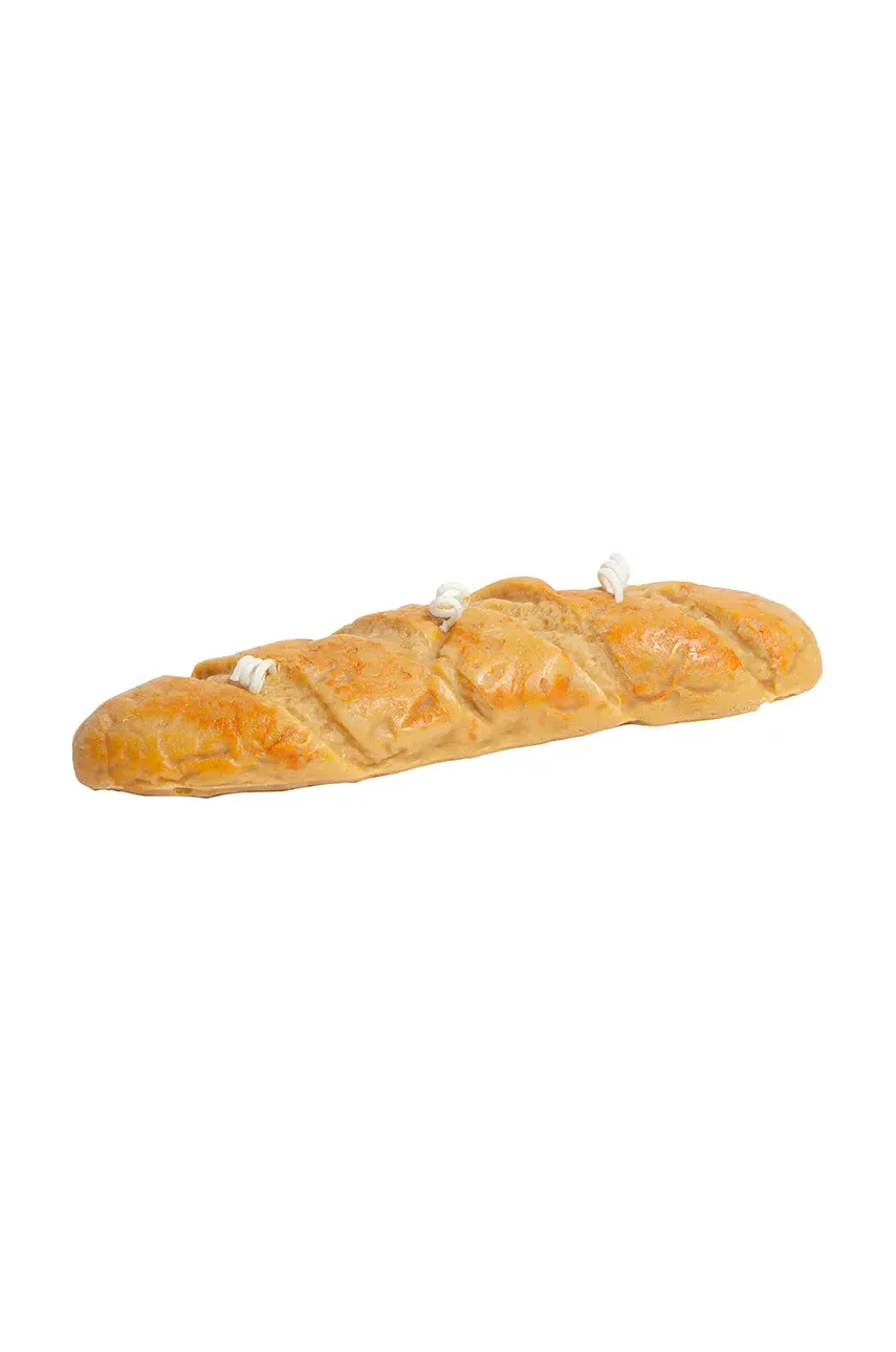 Levně Dekorativní svíčka DOIY Good Morning, Baguette oranžová barva