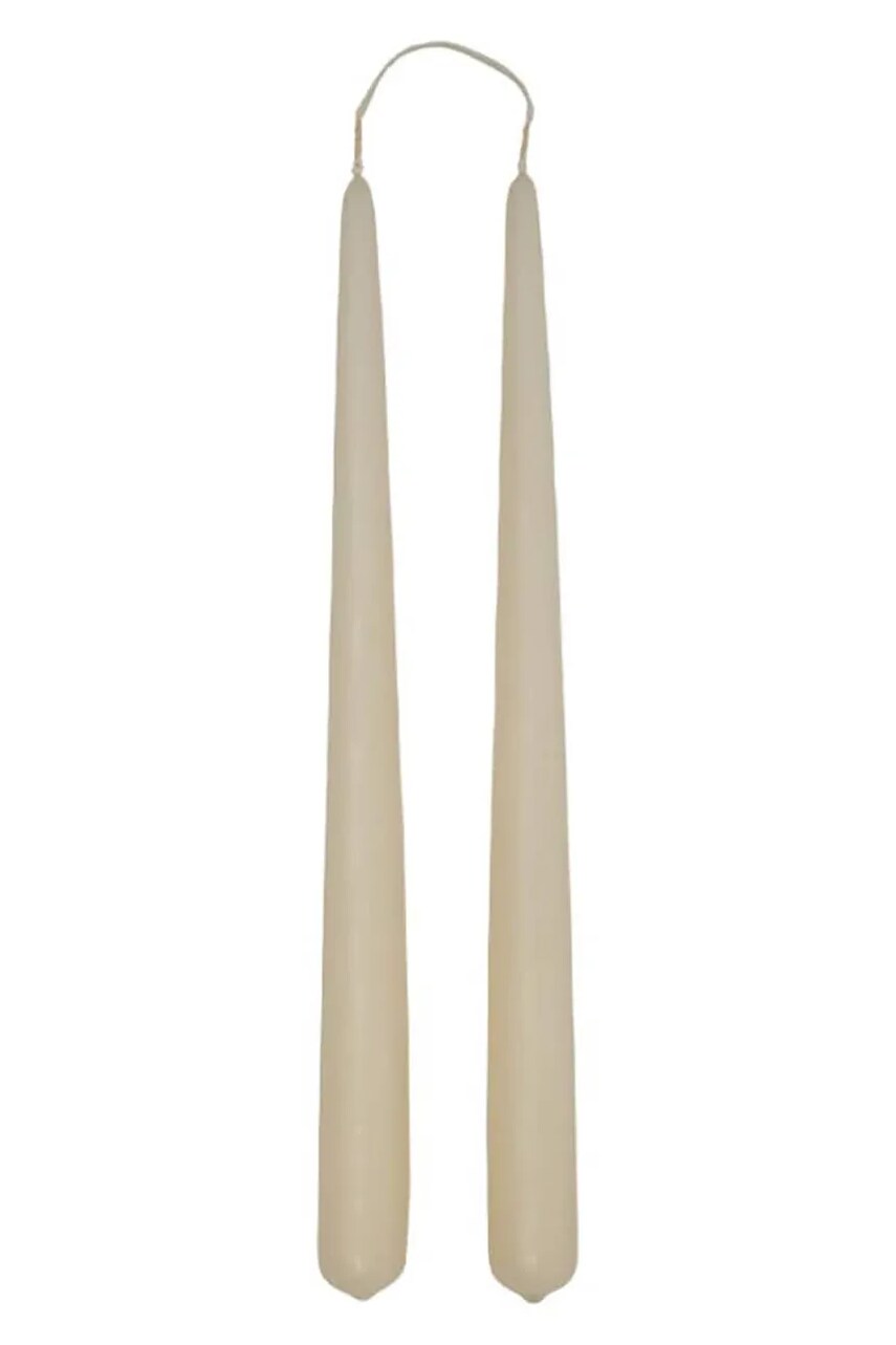 OYOY lumânare decorativă Fukai Candles M 2-pack culoarea bej