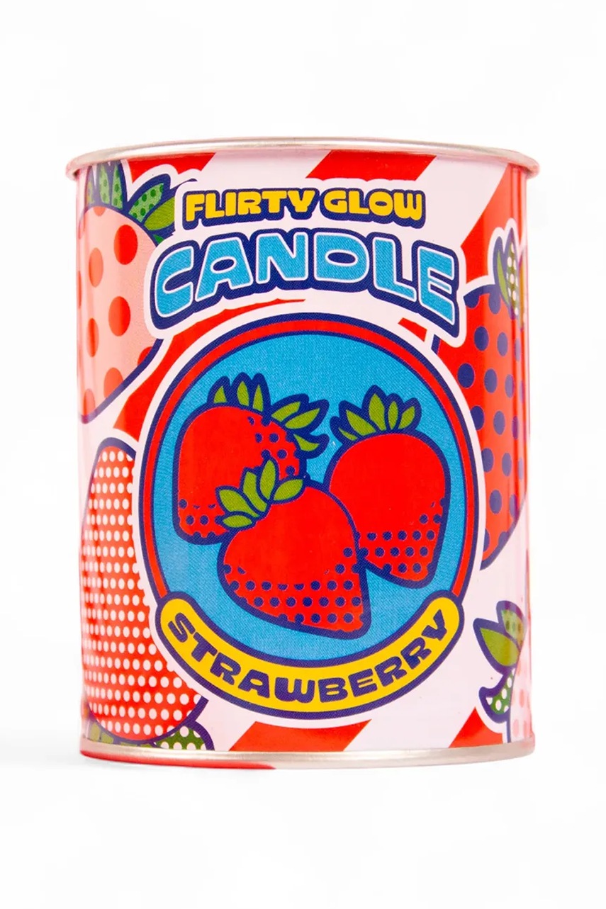 Seletti illatos gyertya Flirty GLow rózsaszín termék 2. képe