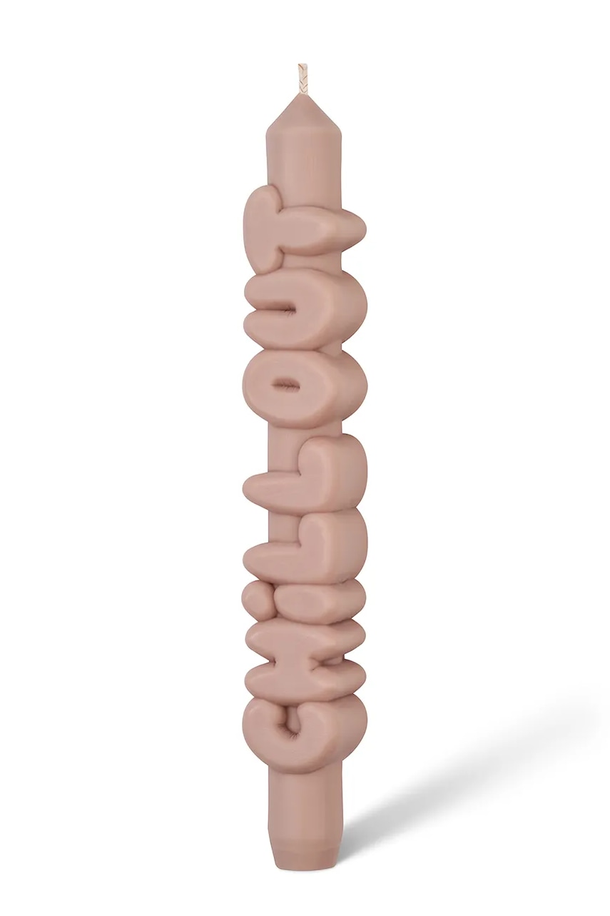 CandleHand lumânare decorativă Chill Out 23 cm culoarea portocaliu