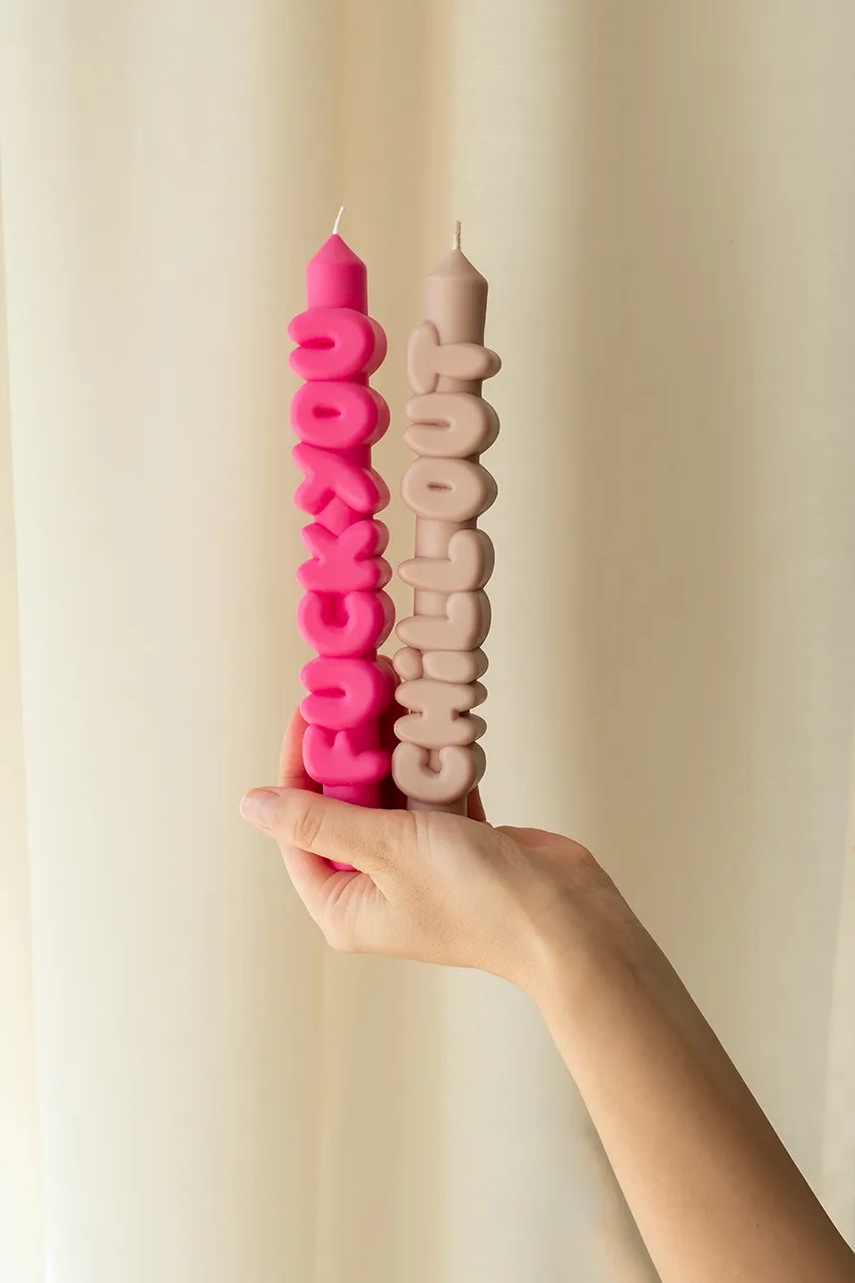 Набор свечей CandleHand Bold Set 1, 23 cm 2 шт