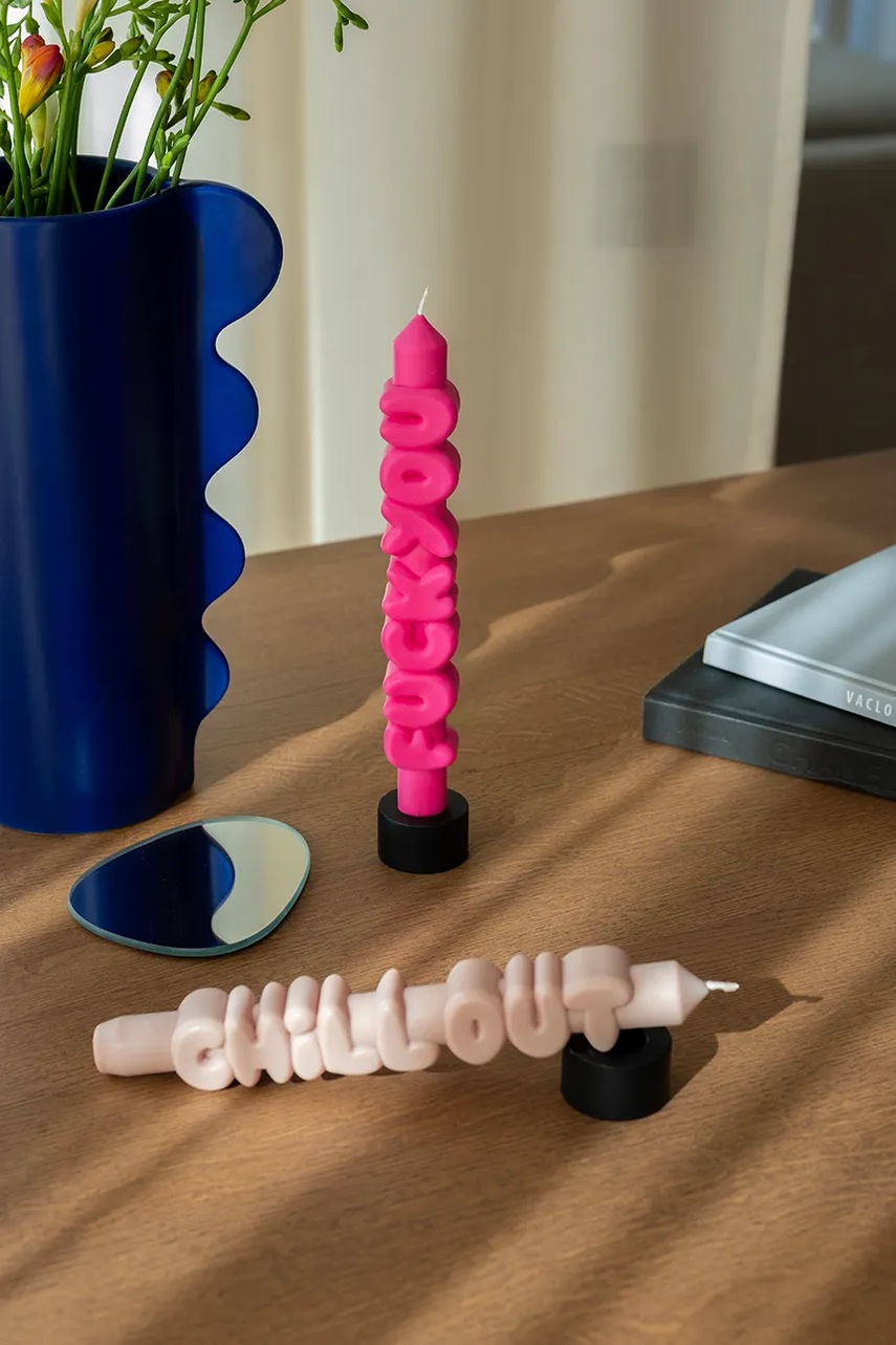 Σετ κεριών CandleHand Bold Set 1, 23 cm 2-pack χρώμα: πολύχρωμο φωτογραφία