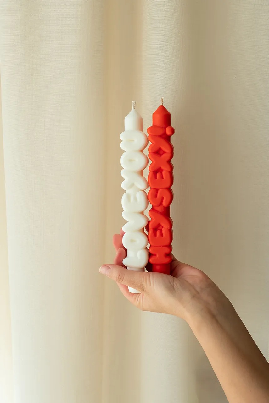 Набор свечей CandleHand Loving Set 23 cm 2 шт