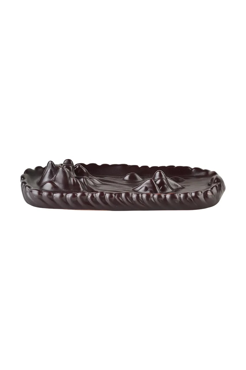 Affek Design șemineu cu bețe aromate Backflow 3 x 7 x 22 cm culoarea maro