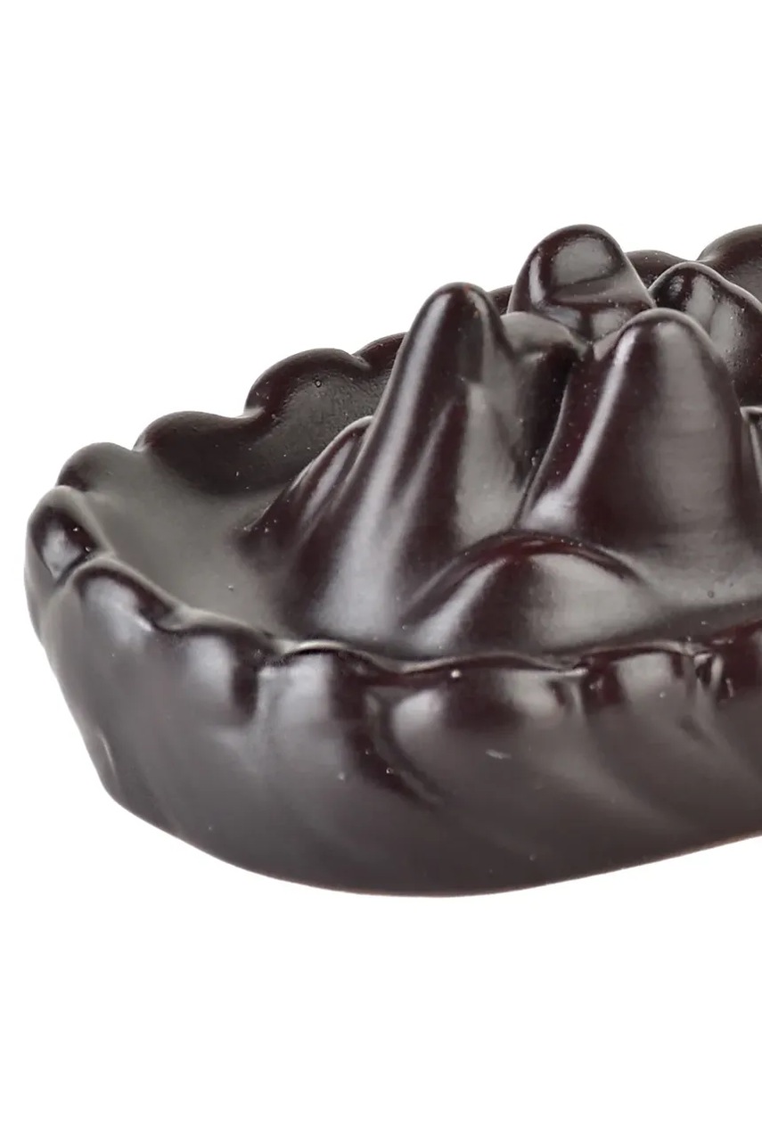 Βάση για αρωματικούς κώνους Affek Design Backflow 3 x 7 x 22 cm χρώμα: καφέ φωτογραφία