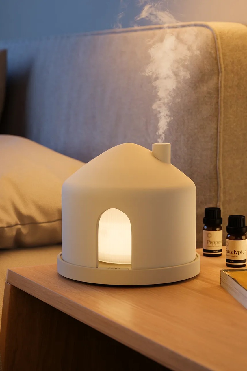 Διαχύτης ομίχλης αρώματος Umbra Casita 16 x 16 x 14 cm φωτογραφία