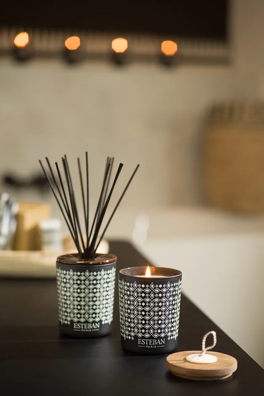 Αρωματικό κερί Esteban Teck & Tonka 180 g φωτογραφία