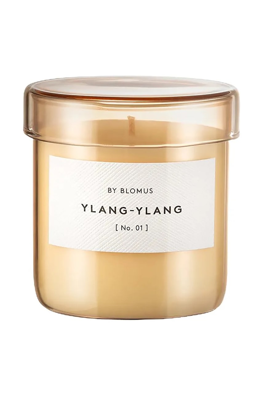 Blomus lumânare parfumată de soia Valoa S/7 x 7 cm culoarea galben