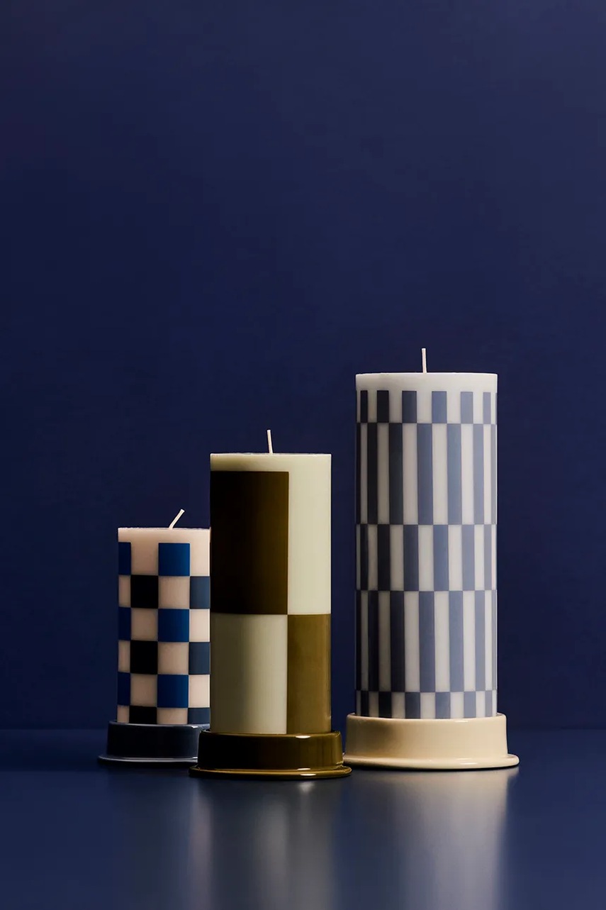 Διακοσμητικό κερί HAY Column Candle 15 x 6,8 x 6,8 cm φωτογραφία