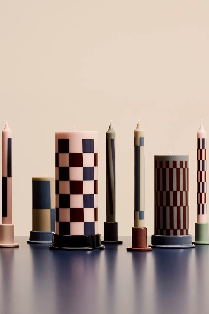 Διακοσμητικό κερί HAY Column Candle 25 x 9,6 x 9,6 cm φωτογραφία