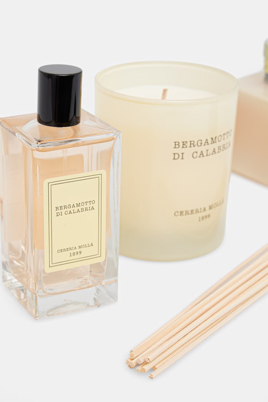 Σετ δώρου Cereria Molla Bergamotto di Calabri 3 elementy φωτογραφία