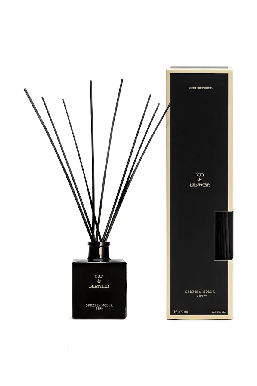 Cereria Molla difuzor de arome Oud & Leather 100 ml