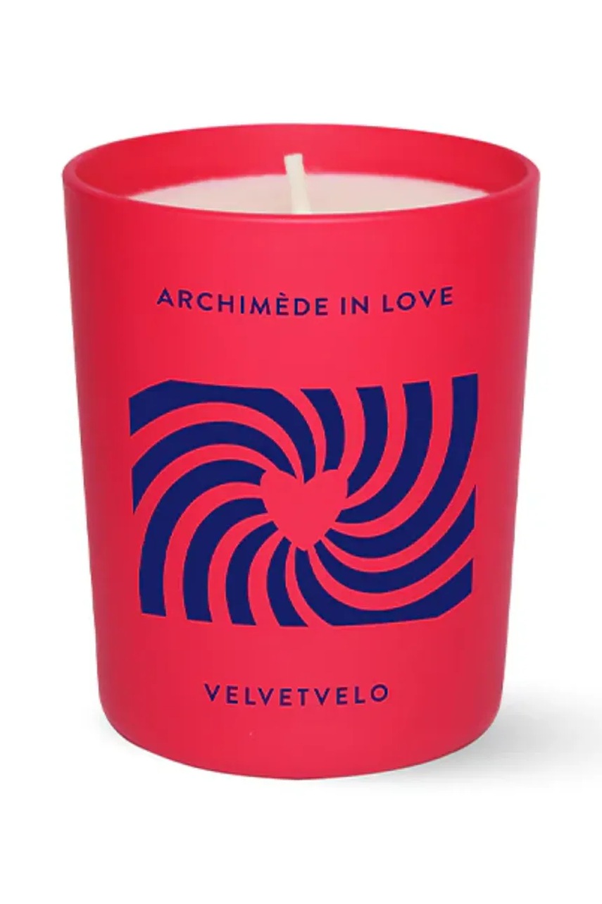 VELVETVELO Αρωματικό κερί Velvet Velo Archimede in Love 185 g χρώμα: κόκκινο, ARCHXXBOU φωτογραφία