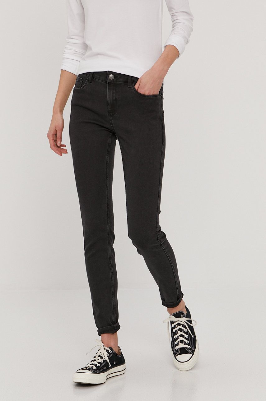 Vero Moda Jeans femei, medium waist answear imagine noua