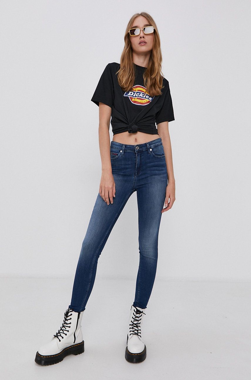 Tommy Jeans Jeans femei, medium waist ANSWEAR ANSWEAR