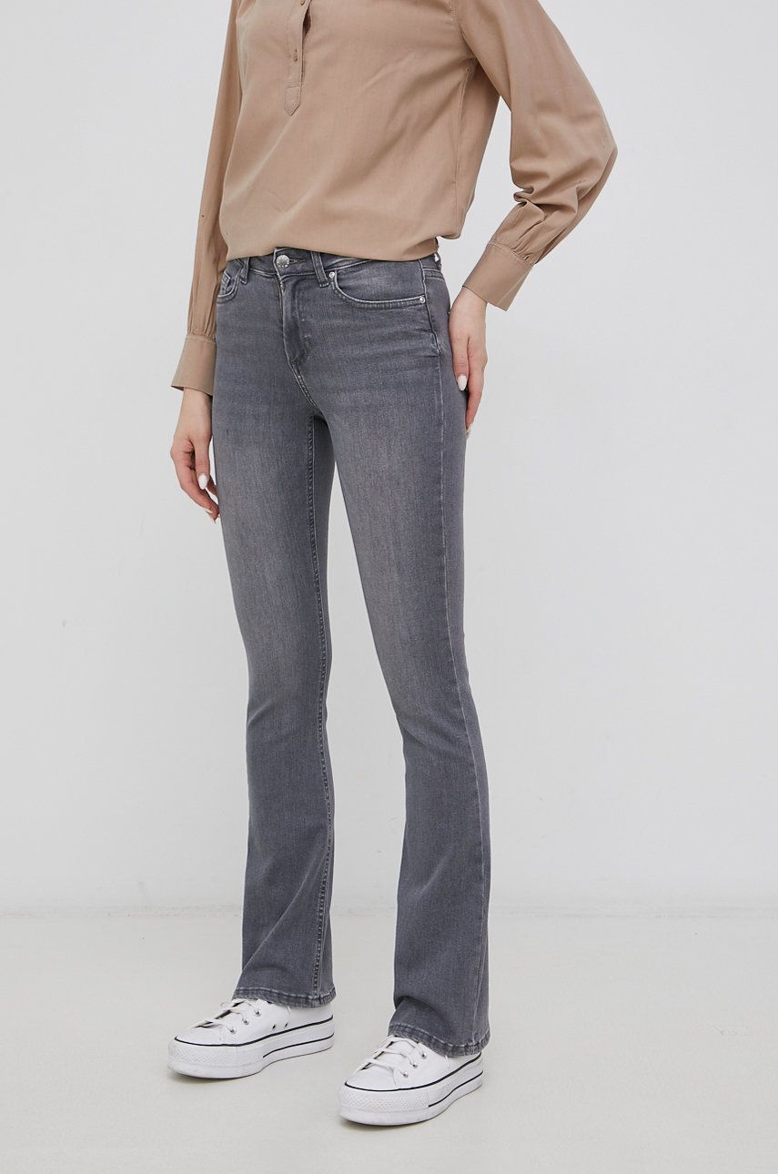 Only jeansi femei, medium waist imagine reduceri black friday 2021 answear.ro