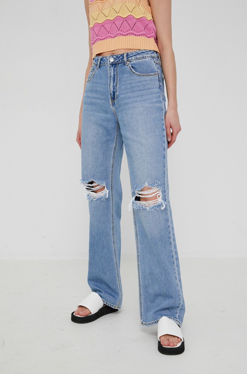 Vero Moda jeansi femei , high waist imagine reduceri black friday 2021 answear.ro