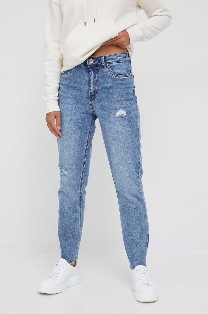 

Дънки Vero Moda с висока талия, Син