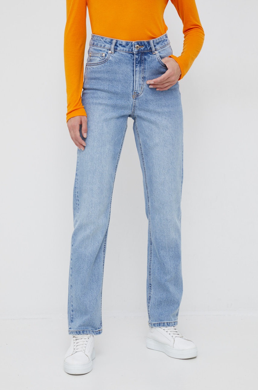 

Дънки Vero Moda в с висока талия, Син