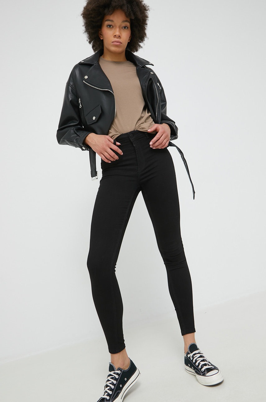 

Дънки JDY с висока талия, Черен