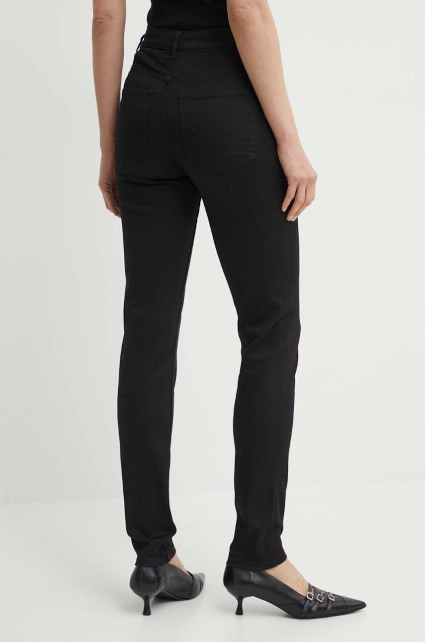 Τζιν παντελόνι Gestuz χρώμα: μαύρο, 10907703 φωτογραφία