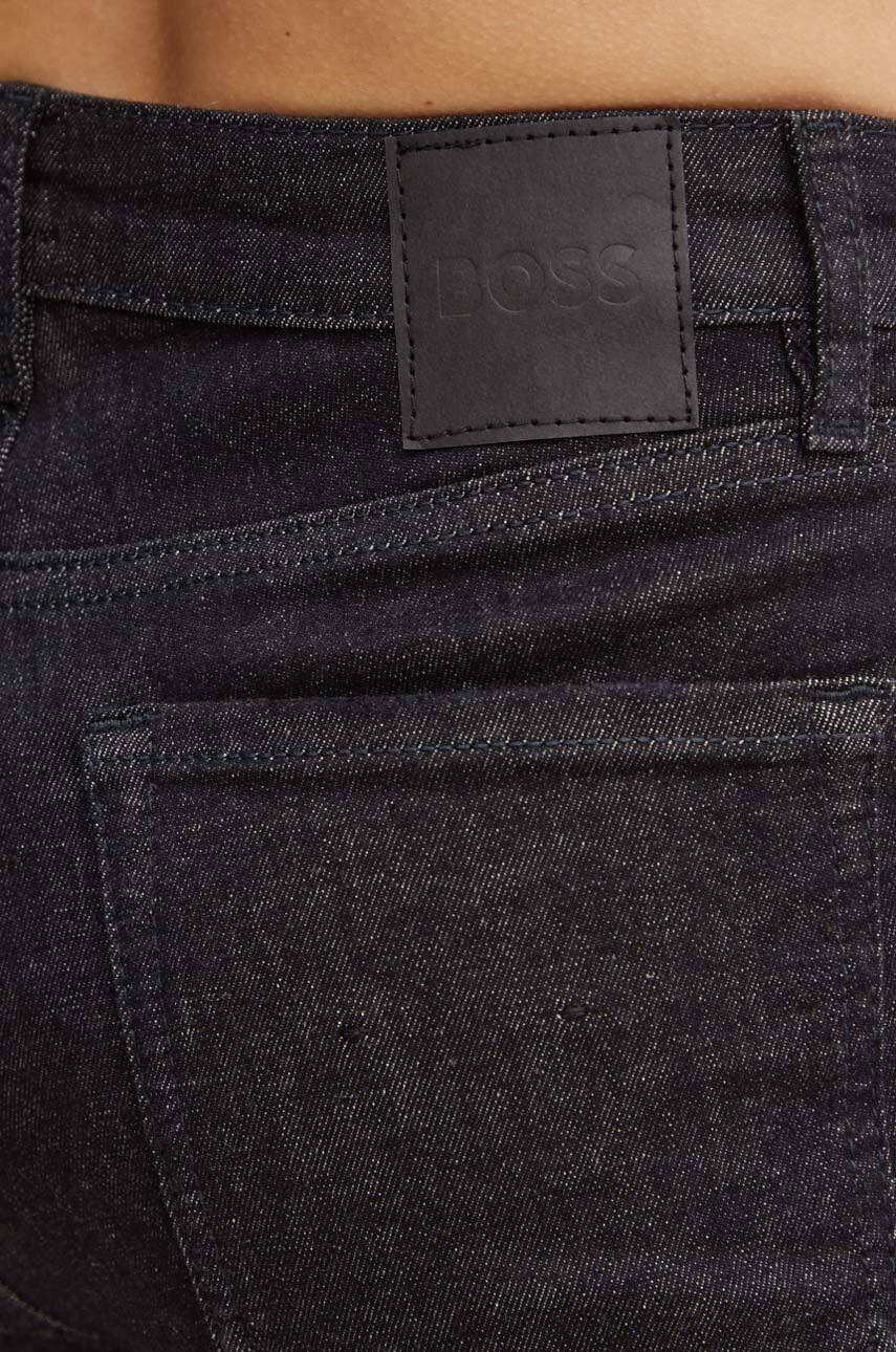 Τζιν παντελόνι Boss Orange χρώμα: μαύρο, 50518253 φωτογραφία