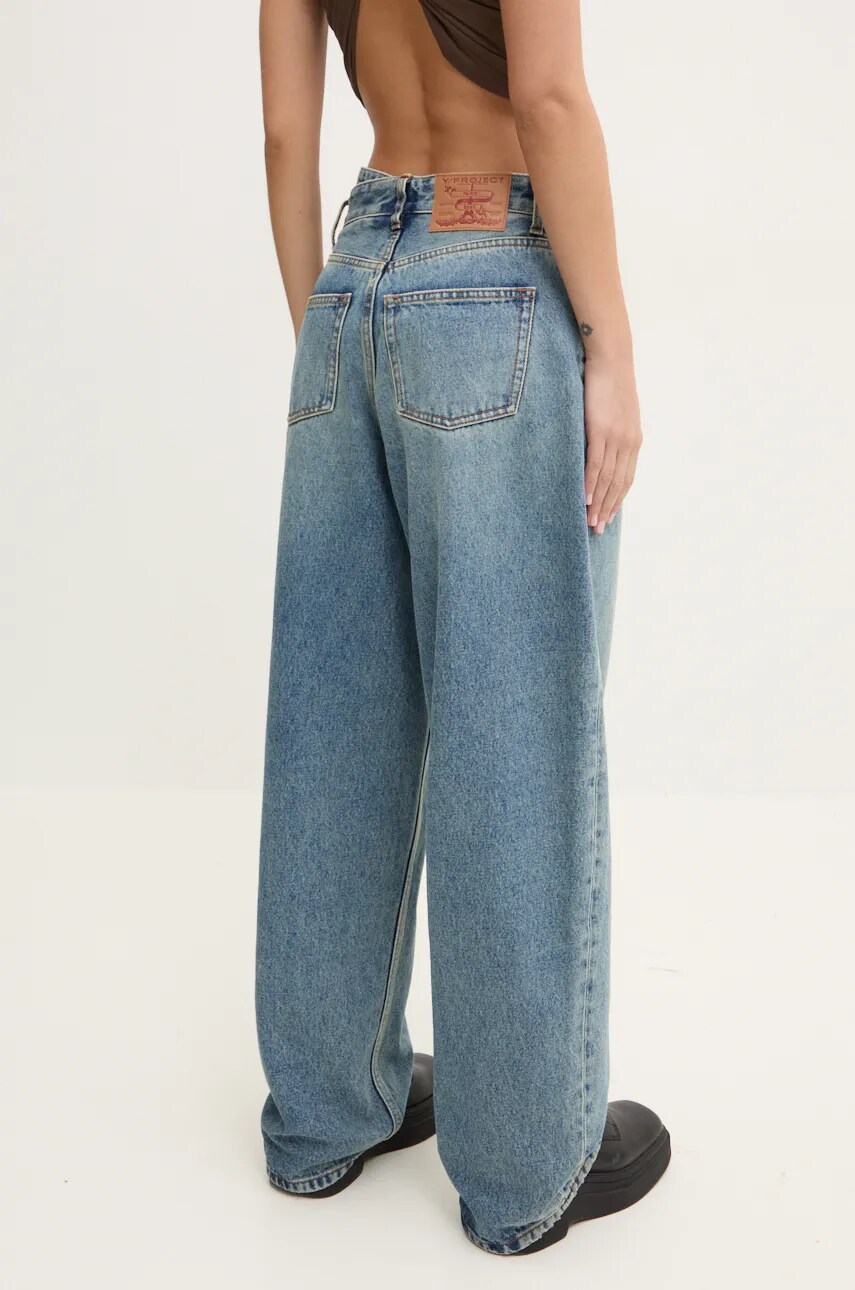 Y/Project farmer EVERGREEN MULTI WAISTBAND JEANS női, magas derekú, 207PA007 termék 2. képe