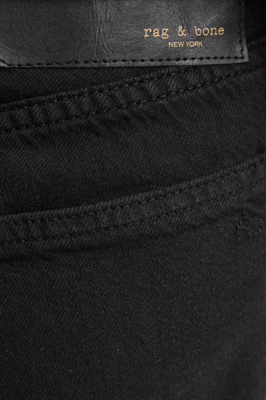 Τζιν παντελόνι Rag & Bone χρώμα: μαύρο, WDD22H2935STBL φωτογραφία
