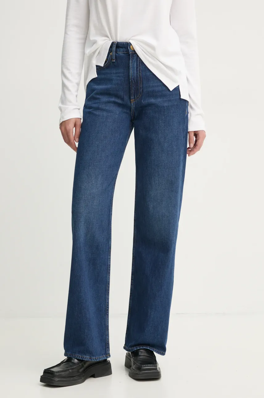 Rag & Bone jeansi femei, culoarea albastru marin, WDD23F2935BOAN