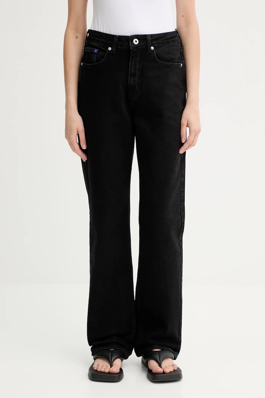 Levně Džíny Renewed creative upcycling dámské, high waist, Renewed INTU x Answear