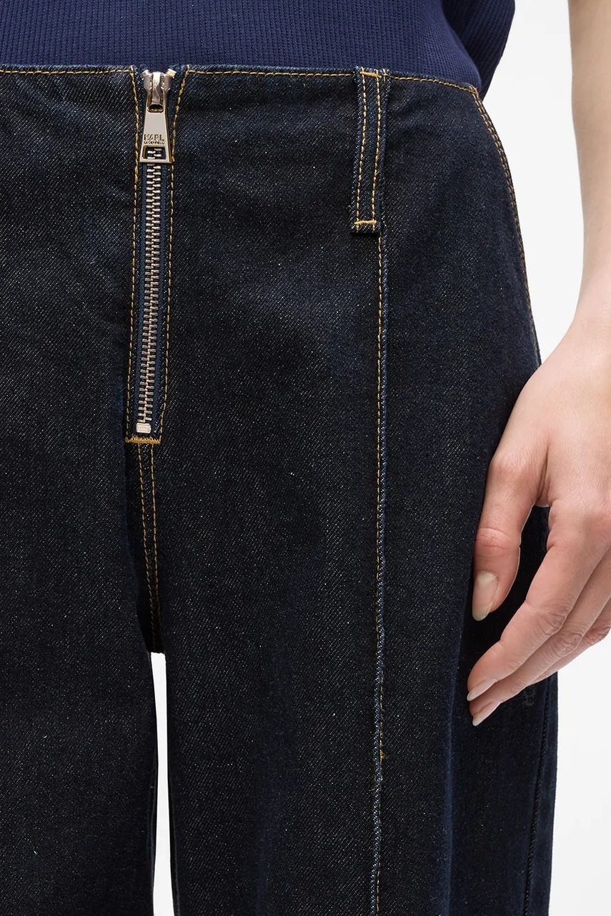 Bavlněné džíny Karl Lagerfeld IKON (obrázek 3)