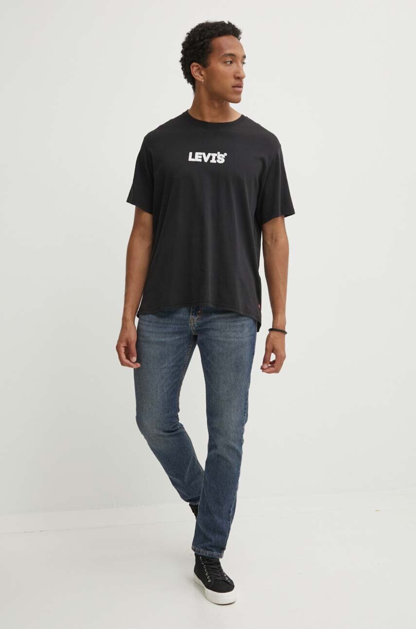 Τζιν παντελόνι Levi's χρώμα: ναυτικό μπλε φωτογραφία