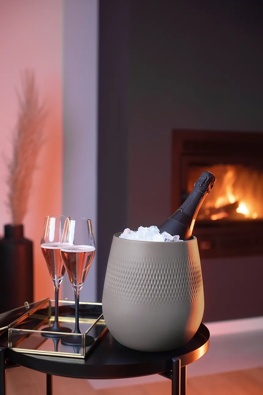 Σετ ποτηριών σαμπάνιας Villeroy & Boch Manufacture Rock 260 ml 4-pack χρώμα: διάφανο φωτογραφία