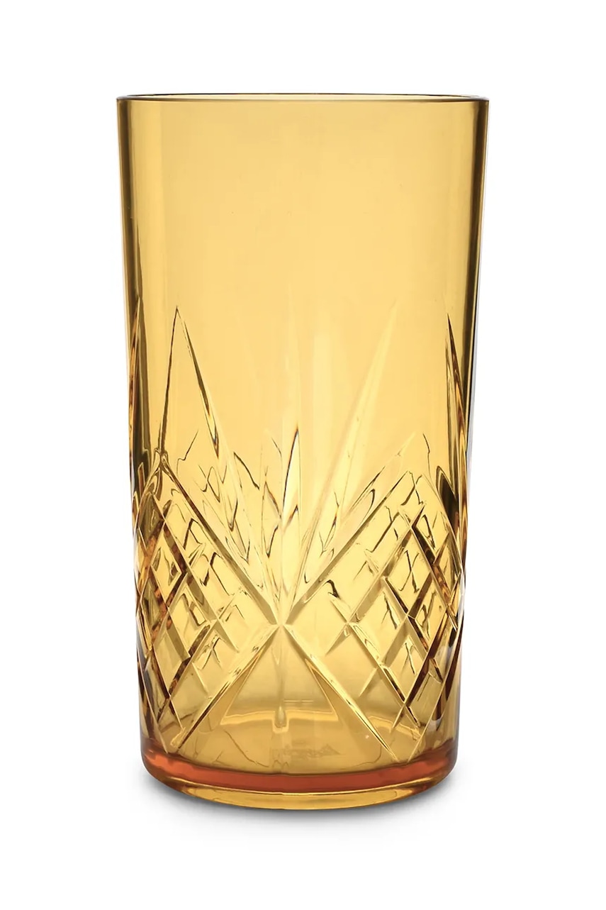 Salt&Pepper set de pahare Costa 650 ml 4-pack culoarea galben