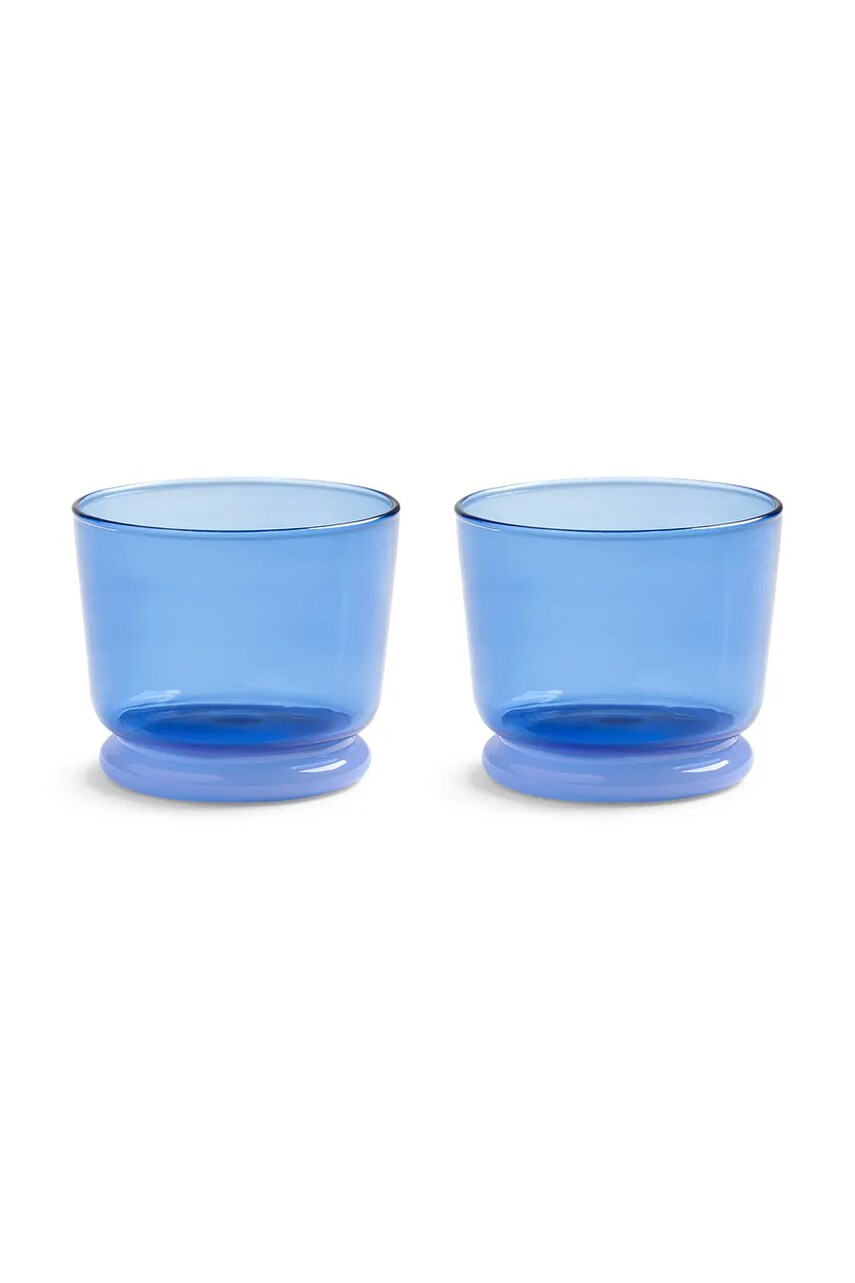 &k amsterdam Set de ochelari dew blue 200 ml 2-pack