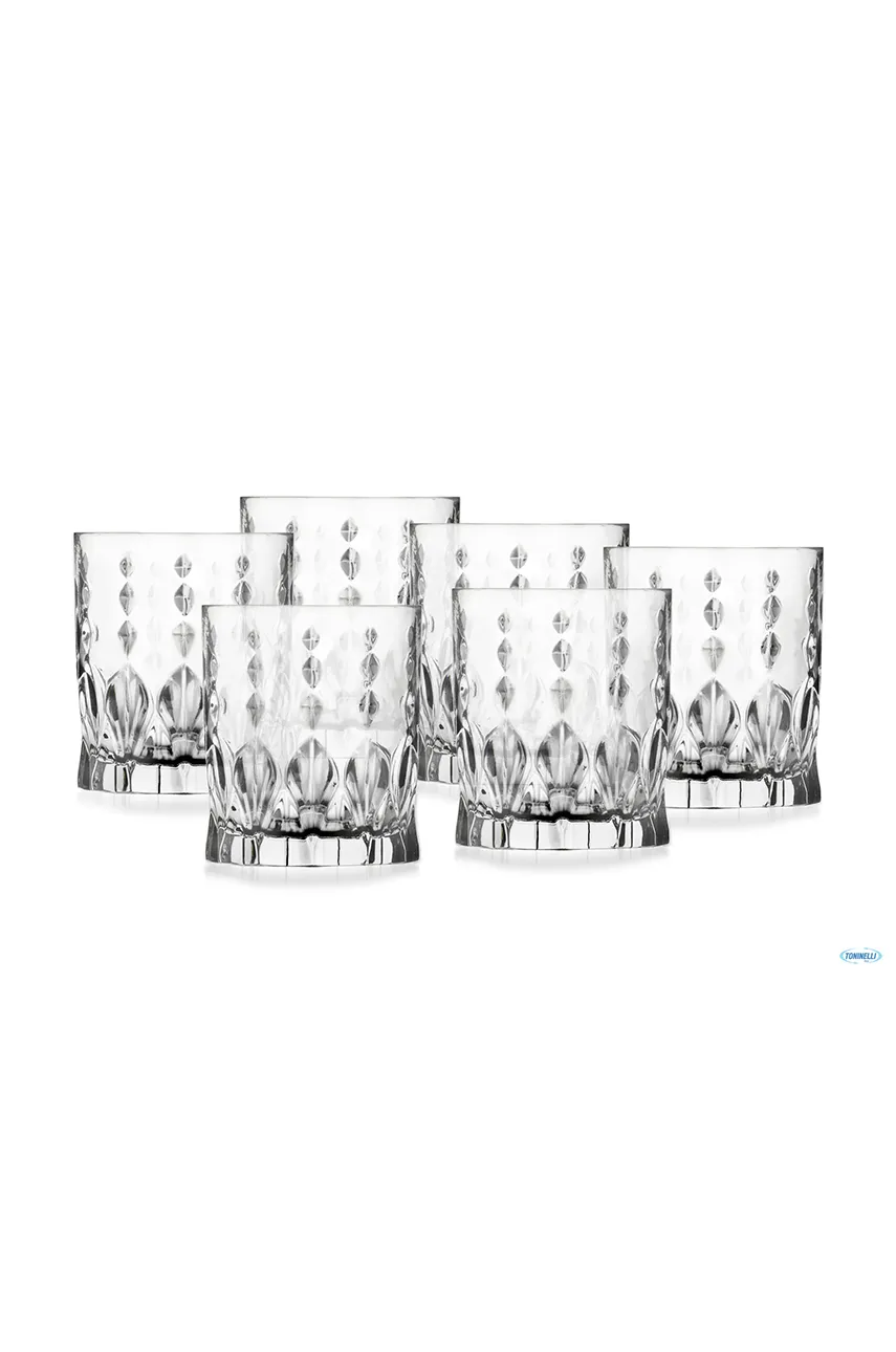 Affek Design set de pahare de whisky Marylin 340 ml 6-pack culoarea transparent
